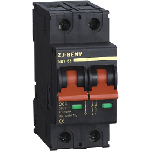 Beny PV Isolator 63A 2P 600V DC Beny PV Isolator 63A 2P 600V DC