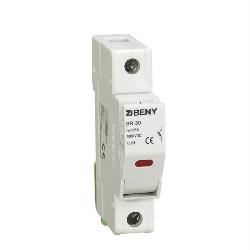 Beny PV Fuse Switch Disconnect 1P 32A 1000V rated, including 25A 10x38 PV Fuse Beny PV Fuse Switch Disconnect 1P 32A 1000V rated, including 25A 10x38 PV Fuse