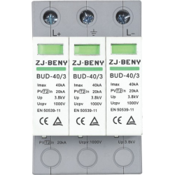 Beny PV 40kA 1000V 3P Surge Protection